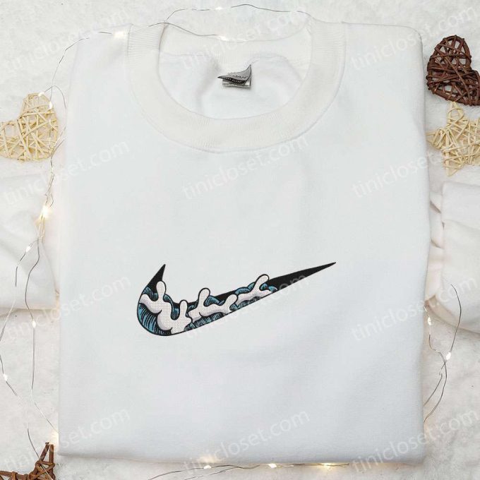 Family Gift Ideas: Tsunami x Nike Embroidered Sweatshirt & Shirt – Perfect Nike Inspired Presents!