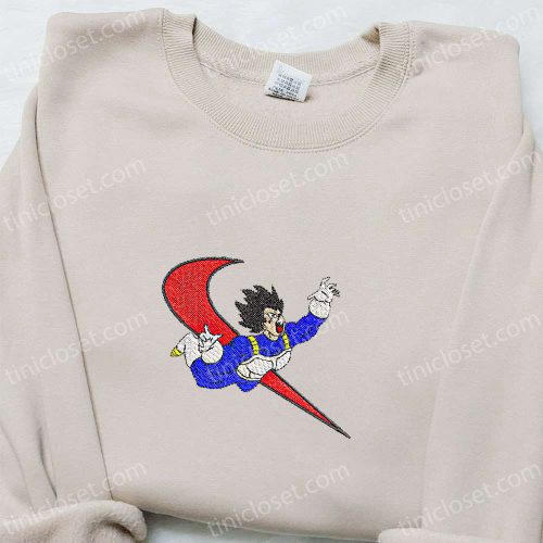 Swoosh Anime x Yoh Asakura Embroidered Sweatshirt & Shaman King Shirt: Best Family Gift Ideas