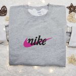 Vintage Swoosh x Nike Embroidered Sweatshirt – Nike Inspired Shirt Best Family Gift Ideas