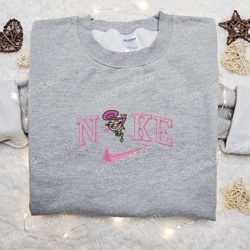 Wanda x Nike Cartoon Hoodie & Cosmo Shirt: Best Family Gift Ideas with Embroidery