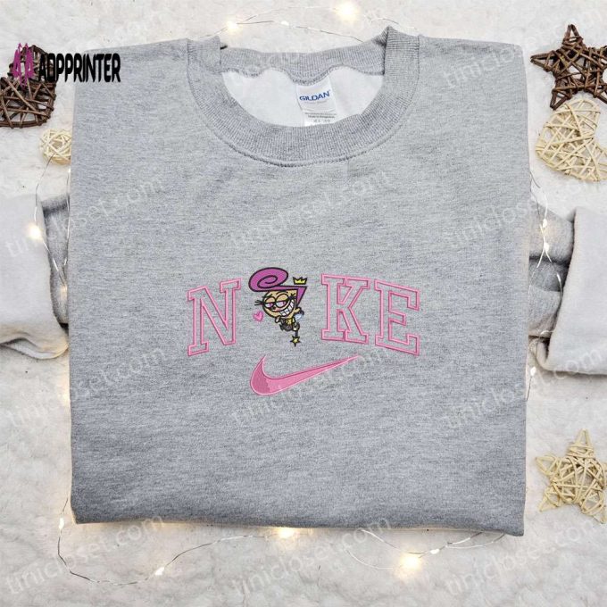 Wanda x Nike Cartoon Hoodie & Cosmo Shirt: Best Family Gift Ideas with Embroidery