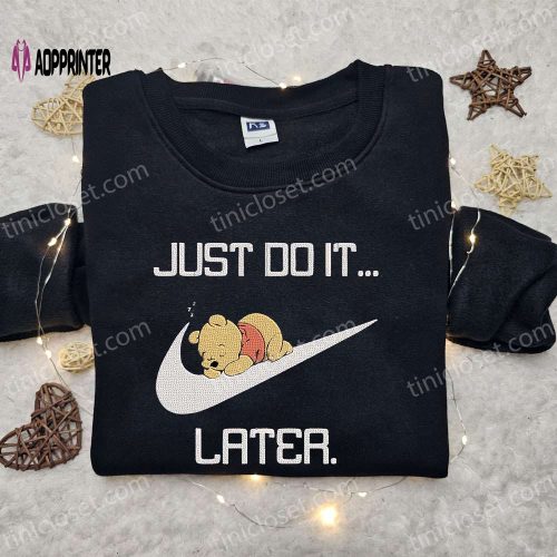 Disney Embroidered Sweatshirt: Tweety x Nike Cartoon Shirt Best Family Gift Ideas