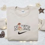 Disney Characters Embroidered Shirt – Woody Horse x Nike Cartoon Sweatshirt: Best Family Gift Ideas