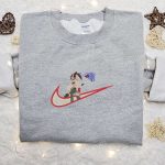 Yoh Asakura x Swoosh Embroidered Sweatshirt & Shaman King Shirt: Best Family Gift Ideas