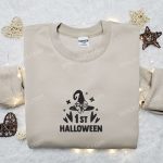 Spooky 1st Halloween Embroidered Sweatshirt & Hoodie – Perfect Family Gifts