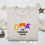 4th Sanderson Sisters Embroidered Sweatshirt – Spooktacular Halloween Shirt Perfect Family Gift