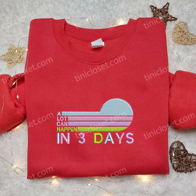 3-Day Event Embroidered Shirt & Thanksgiving Hoodie: Best Holiday Gift Ideas