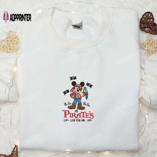 Disney Characters Embroidered Shirt – Best Friend Donald Design Ideal Gift Idea