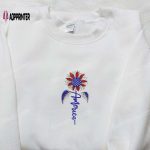 Shop the Best American Sunflower Embroidered Shirt – Perfect National Day Gift