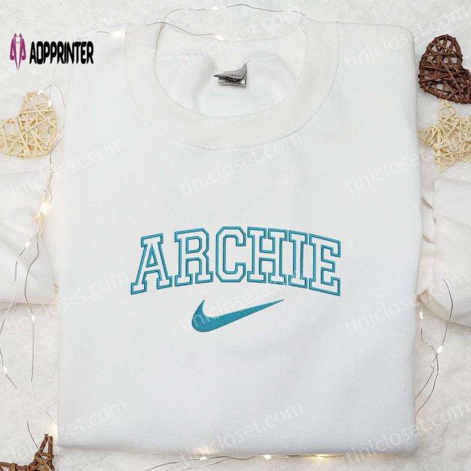 Shop the Stylish Archie Brand Logo Embroidered Shirt – Trendy Fashion Essential