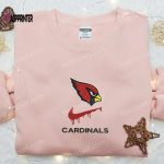 Arizona Cardinals Nike Swoosh Drip Shirt & NFL Sports Embroidered Hoodie – Best Gift Idea