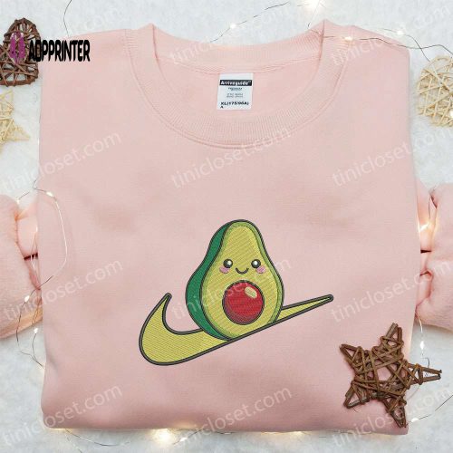 Get Your Avocado Favorite Food Embroidered Shirt – Trendy Stylish & Delicious!