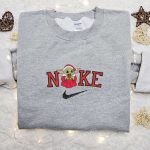 Baby Yoda Gift Christmas x Nike Embroidered Sweatshirt – Perfect Movie Christmas Shirt Best Gift Idea