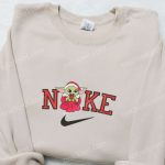 Baby Yoda Gift Christmas x Nike Embroidered Sweatshirt – Perfect Movie Christmas Shirt Best Gift Idea