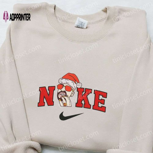 Zero Reindeer Christmas x Nike Embroidered Sweatshirt – Movie Merry Christmas Shirt Best Gift Ideas!