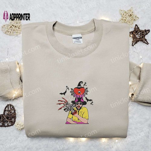 Ghost Minnie Mouse Embroidered Sweatshirt & Disney Characters Hoodie – Best Halloween Gift Ideas