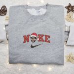 Bad Bunny Head Santa Hat Christmas x Nike Embroidered Sweatshirt – Best Christmas Gift Idea for Festive Fashion