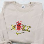 Bad Bunny Mug Candy Cane Christmas x Nike Embroidered Sweatshirt – Movie Shirt Best Christmas Gift Ideas