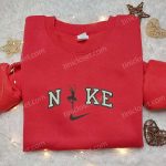 Ballet Dancer x Nike: Embroidered Shirt & Sports Hoodie – Perfect Gifts for Family