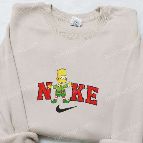 Bart Simpson x Nike St Patrick s Day Sweatshirt: Best Family Gift Ideas