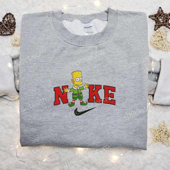 Bart Simpson x Nike St Patrick s Day Sweatshirt: Best Family Gift Ideas