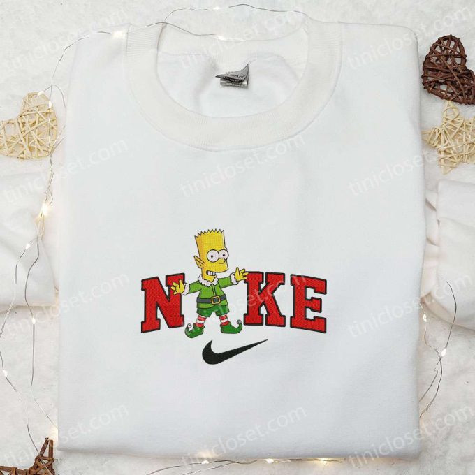 Bart Simpson x Nike St Patrick s Day Sweatshirt: Best Family Gift Ideas