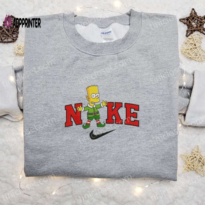 Bart Simpson x Nike St Patrick s Day Sweatshirt: Best Family Gift Ideas