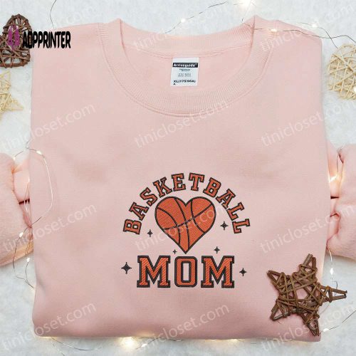 Mama Checkerboard Embroidered T-shirt: Perfect Holiday Gift & Best Mother’s Day Idea