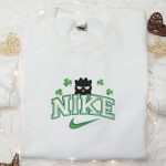 Batz-Maru Shamrocks x Nike Embroidered Shirt & Anime Hoodie: The Best St Patrick’s Day Gift!