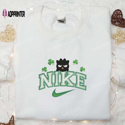 Hello Kitty Shamrock x Nike Embroidered Shirt & Anime Hoodie – Best Saint Patrick’s Day Gift Idea