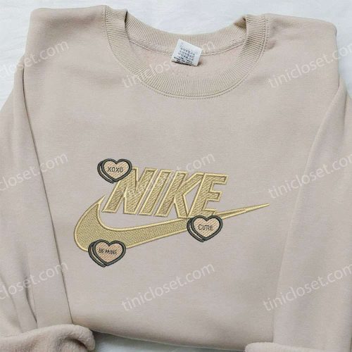 Be Mine Xo with Love x Nike Embroidered Hoodie & Shirt: Best Valentine s Gift Ideas