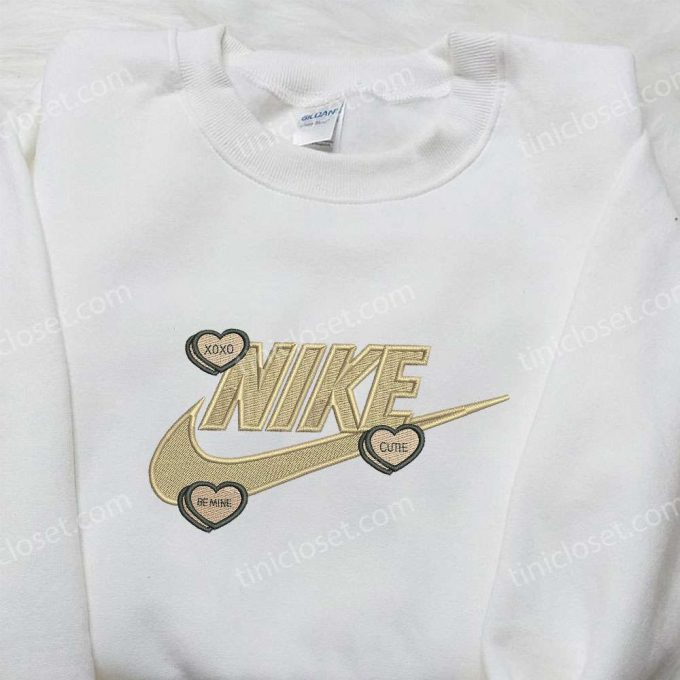 Be Mine Xo with Love x Nike Embroidered Hoodie & Shirt: Best Valentine s Gift Ideas