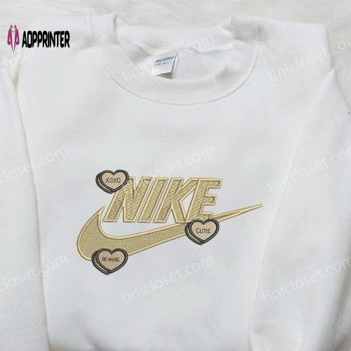 Donald Duck x Nike Embroidered Hoodie & Disney Shirt Nike Inspired Embroidery