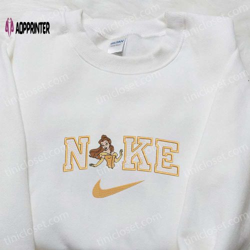 Custom Nike Embroidered Hoodie & Shirt Inspired T-shirt Personalized Apparel