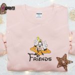 Goofy Embroidered Sweatshirt: The Best Friend Disney Characters Gift Idea