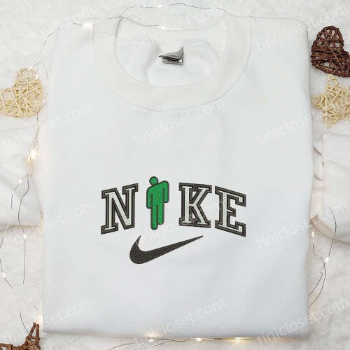 Billie Eilish Logo x Nike Shirt: Celebrity Embroidered Hoodie Best Family Gifts