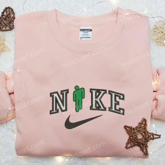 Billie Eilish Logo x Nike Shirt: Celebrity Embroidered Hoodie Best Family Gifts