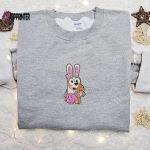 Bingo Easter Bluey Embroidered Shirt & Thanksgiving Hoodie: Best Holiday Gift Ideas