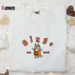 Bingo Pumpkin Est 2018 Halloween Embroidered Shirt: Best Family Gifts