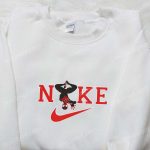 Black Spider-Man x Nike Embroidered Shirt & Marvel Superhero Hoodie – Official Nike Inspired Sweatshirt