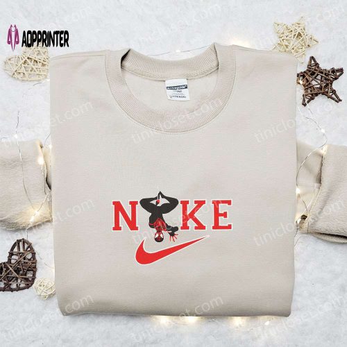 Ballet Dancer x Nike: Embroidered Shirt & Sports Hoodie – Perfect Gifts for Family