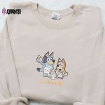 Bluey And Bingo B-Easter Embroidered Shirt & Thanksgiving Hoodie: Best Holiday Gift Ideas