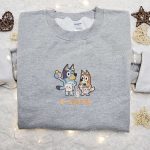 Bluey And Bingo B-Easter Embroidered Shirt & Thanksgiving Hoodie: Best Holiday Gift Ideas