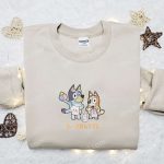 Bluey And Bingo B-Easter Embroidered Shirt & Thanksgiving Hoodie: Best Holiday Gift Ideas