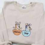 Easter Embroidered Shirt & Cartoon Hoodie – Unique Thanksgiving Gift Ideas