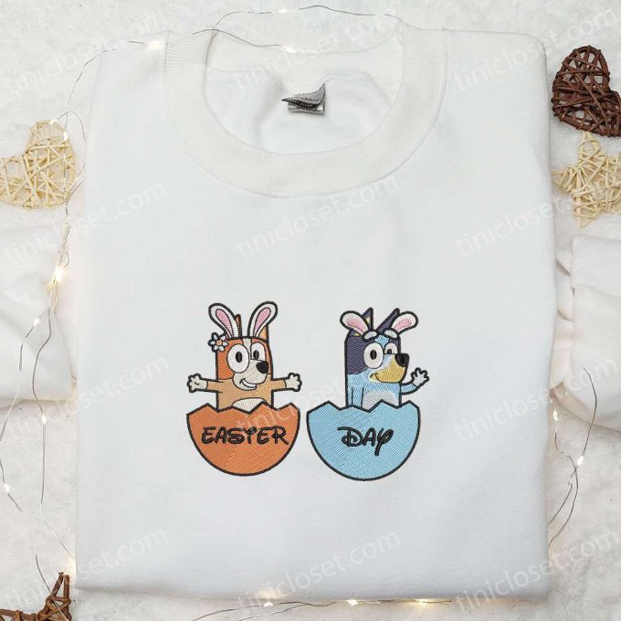 Easter Embroidered Shirt & Cartoon Hoodie – Unique Thanksgiving Gift Ideas