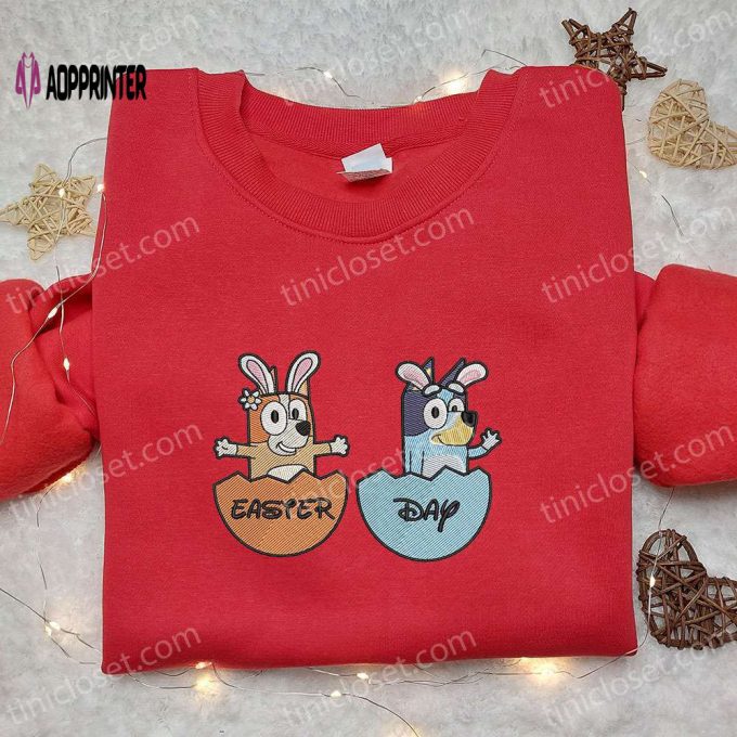 Easter Embroidered Shirt & Cartoon Hoodie – Unique Thanksgiving Gift Ideas