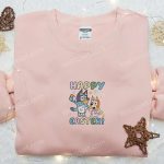 Bluey & Bingo Easter Shirt & Cartoon Hoodie: Perfect Thanksgiving Gift Idea