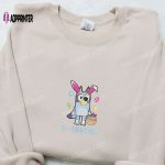 Bluey Easter Bunny Embroidered Shirt & Thanksgiving Hoodie: Best Holiday Gift Ideas