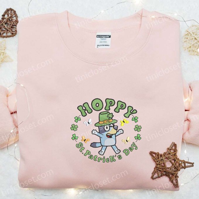 Bluey Hoppy Saint Patrick’s Day Shirt & Cartoon Hoodie: Best Holiday Gift Ideas